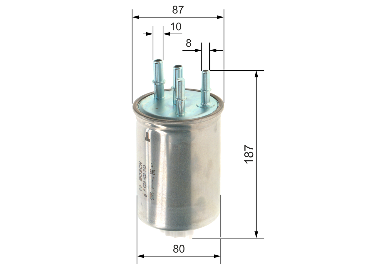 Fuel filter - F 026 402 740 BOSCH