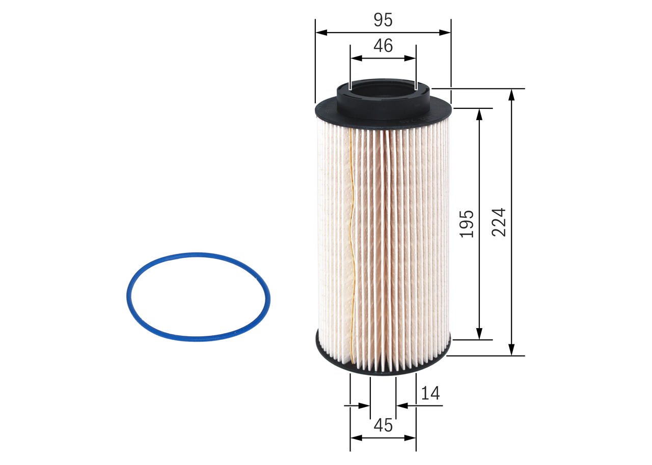 Filtro carburante - F 026 402 745 BOSCH
