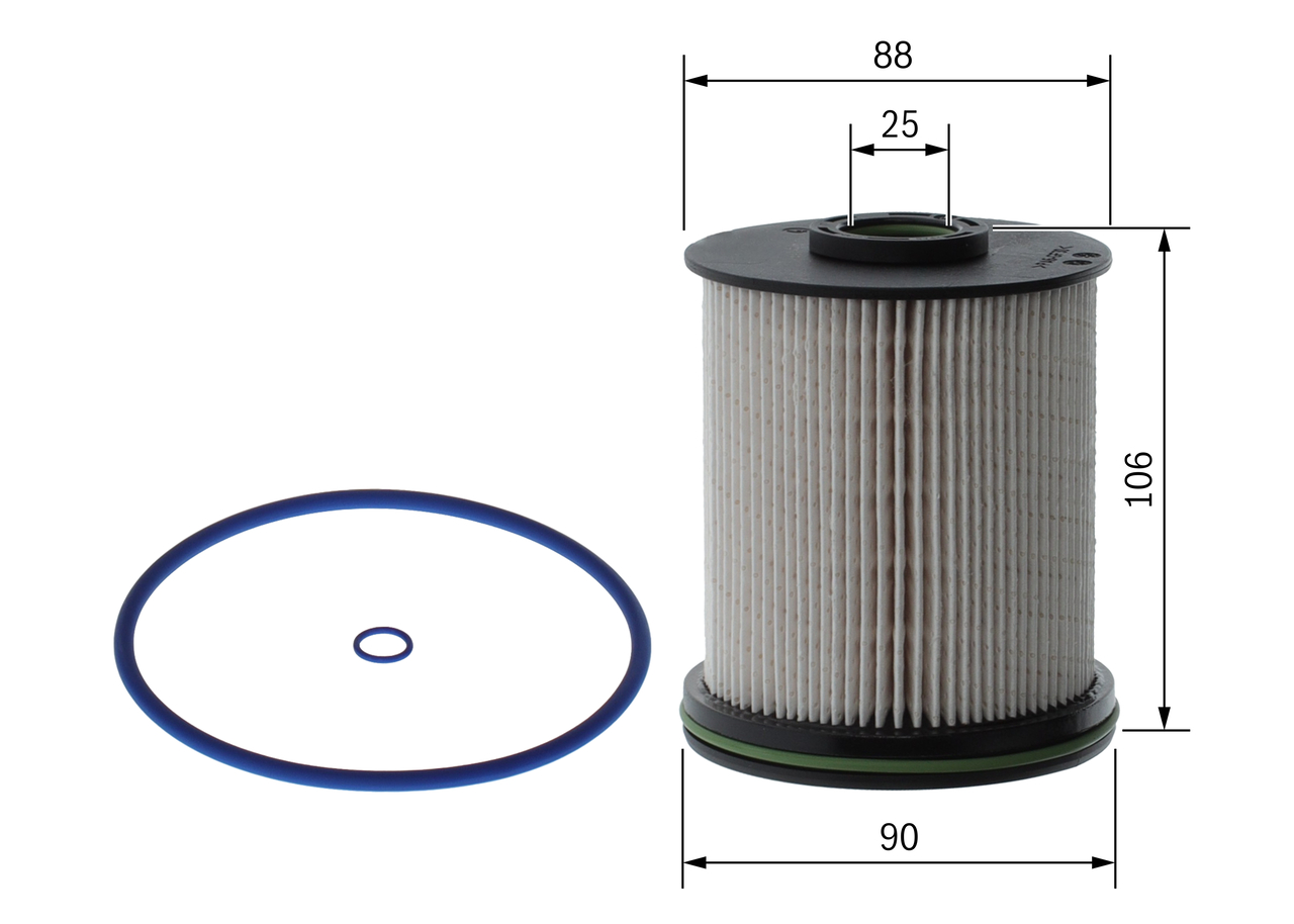 Fuel filter - F 026 402 795 BOSCH