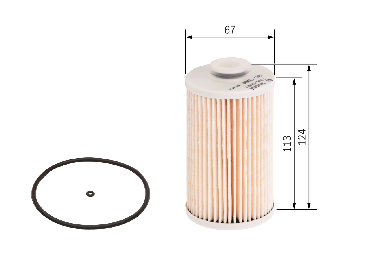 Fuel filter - F 026 402 829 BOSCH