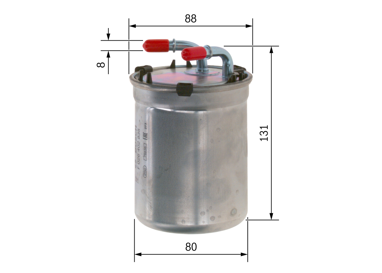 Fuel filter - F 026 402 835 BOSCH