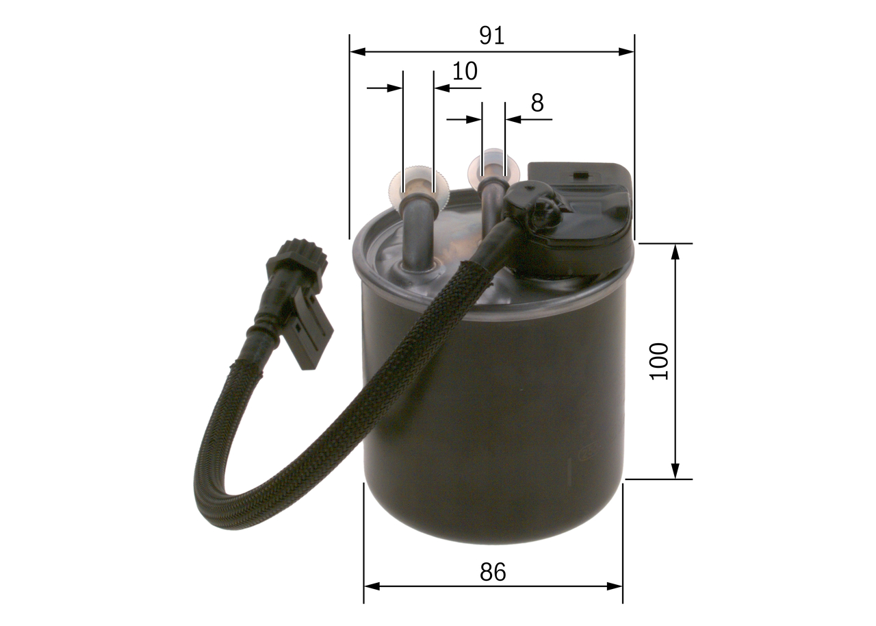 Fuel filter - F 026 402 840 BOSCH