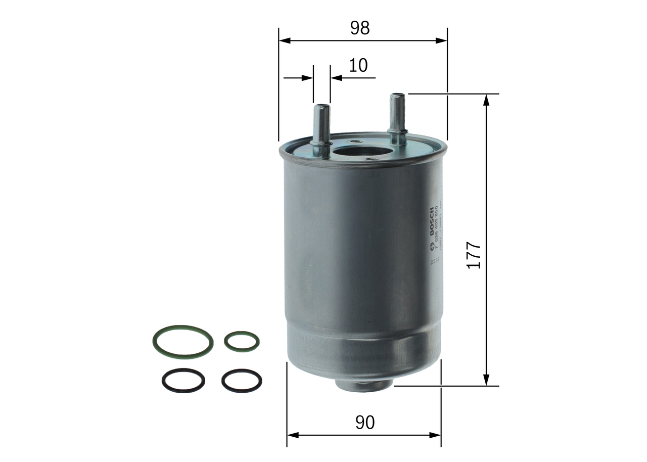 Fuel filter - F 026 402 850 BOSCH
