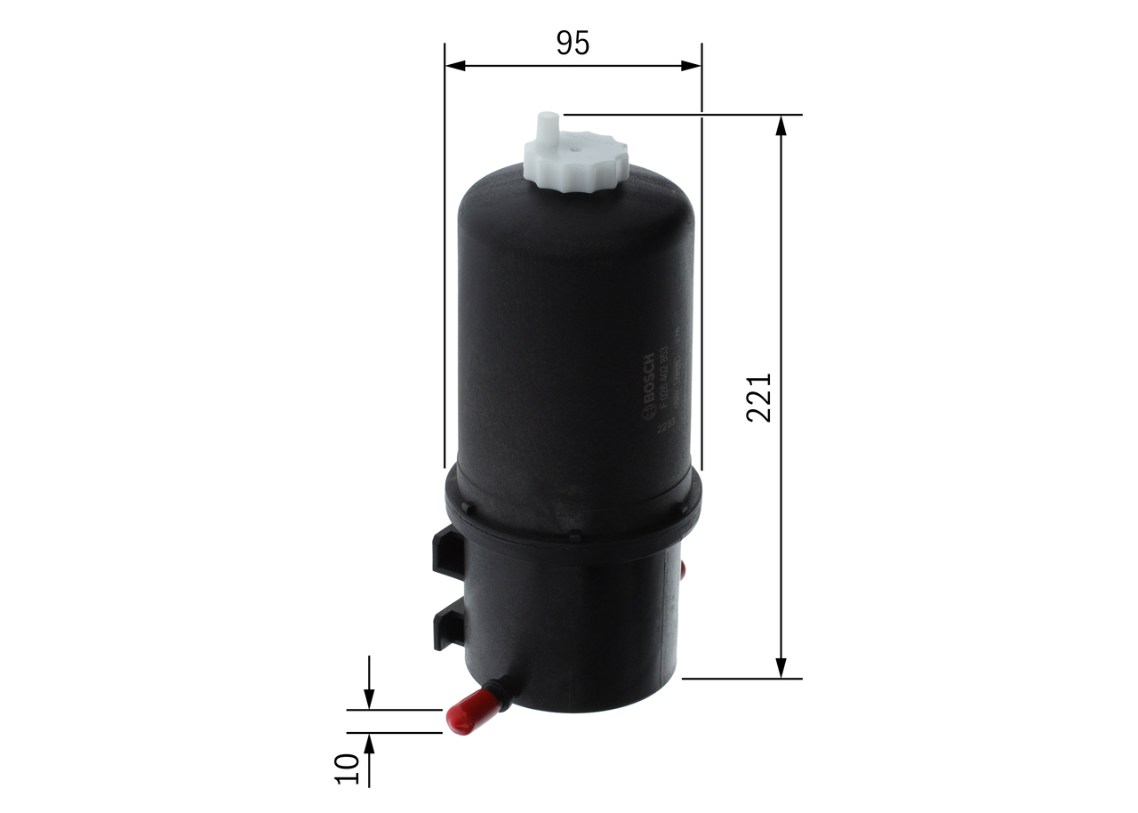 Fuel filter - F 026 402 853 BOSCH