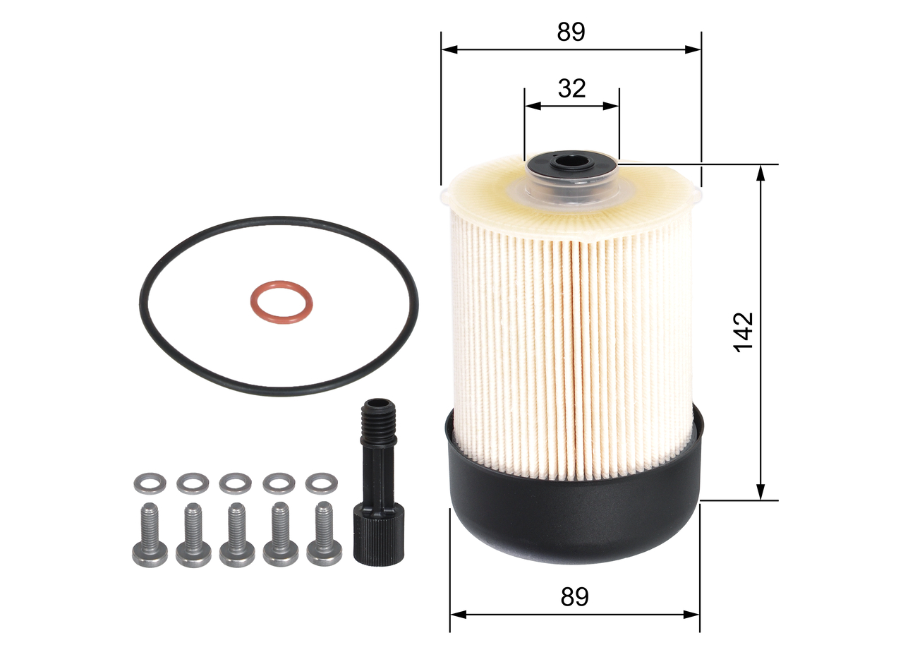 Топливный фильтр - F 026 402 857 BOSCH