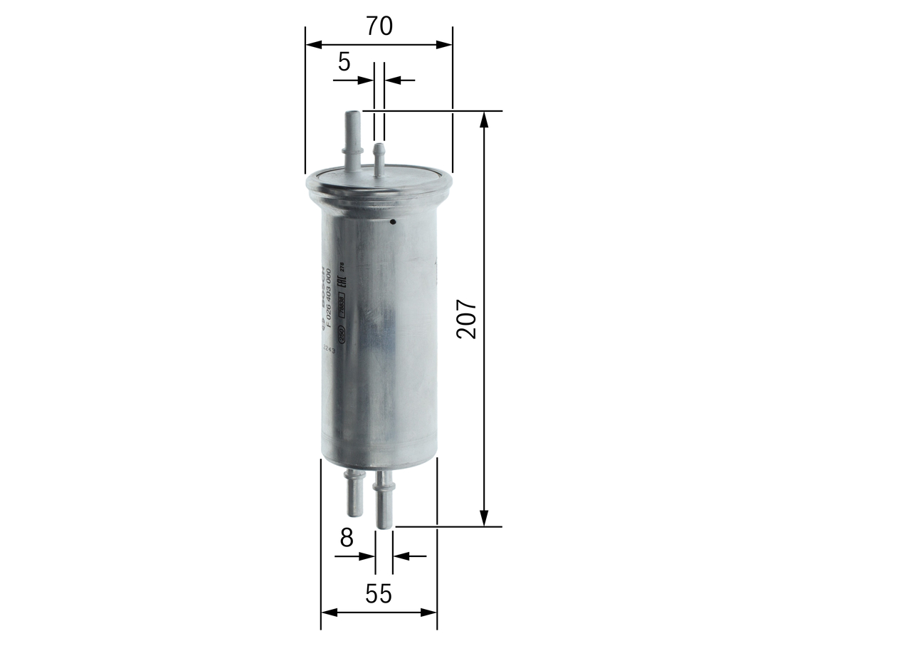 Fuel filter - F 026 403 000 BOSCH