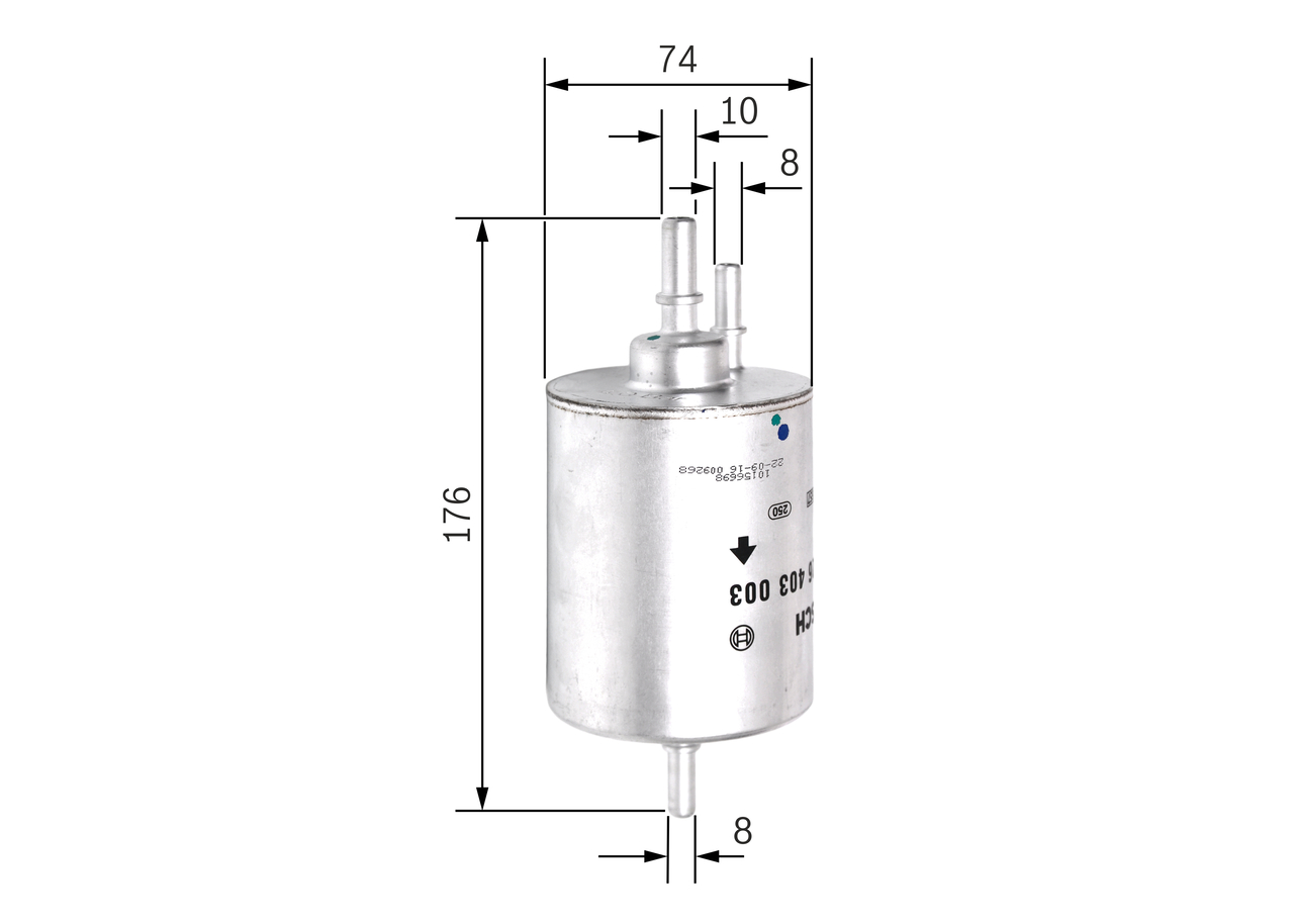 Fuel filter - F 026 403 003 BOSCH