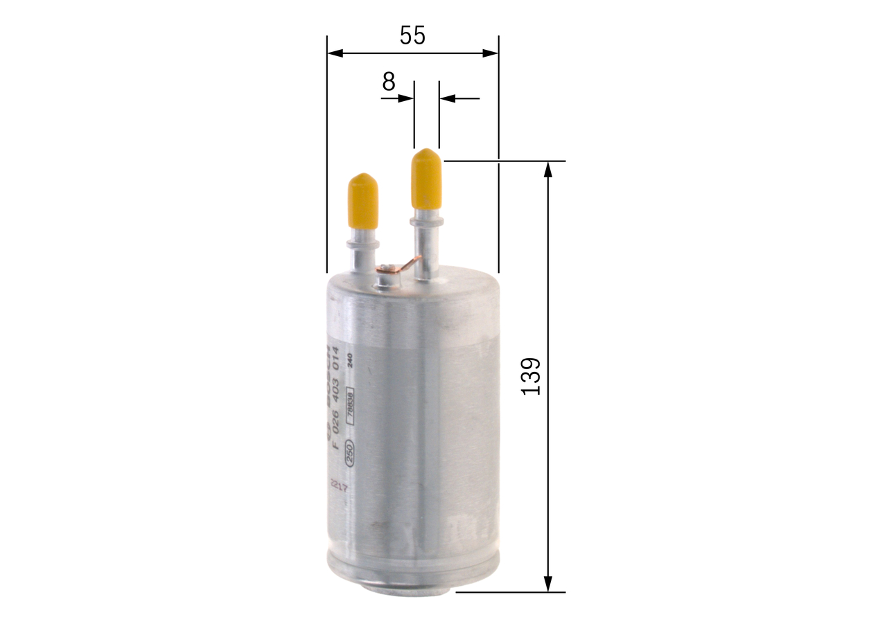 Топливный фильтр - F 026 403 014 BOSCH