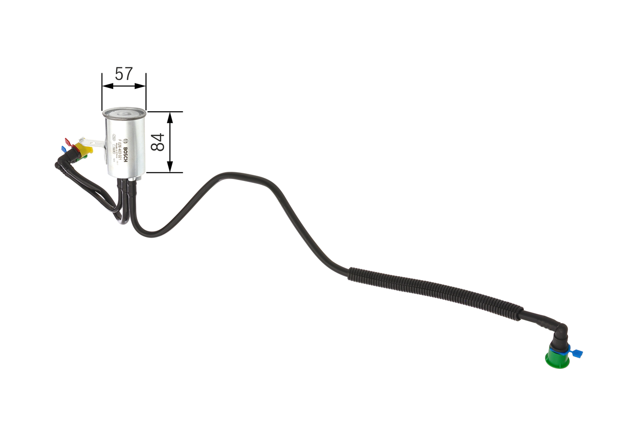 Топливный фильтр - F 026 403 021 BOSCH