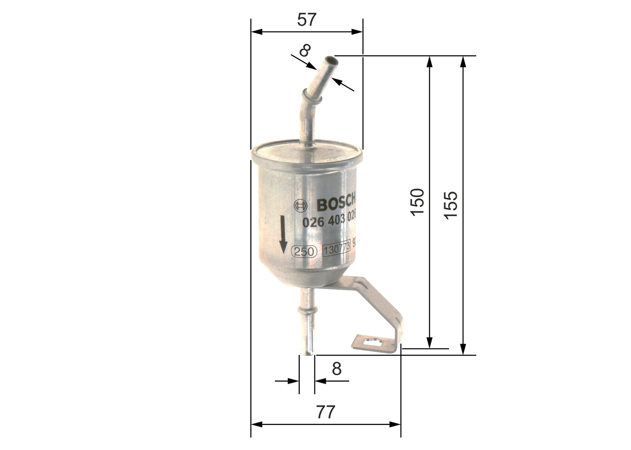 Fuel filter - F 026 403 026 BOSCH