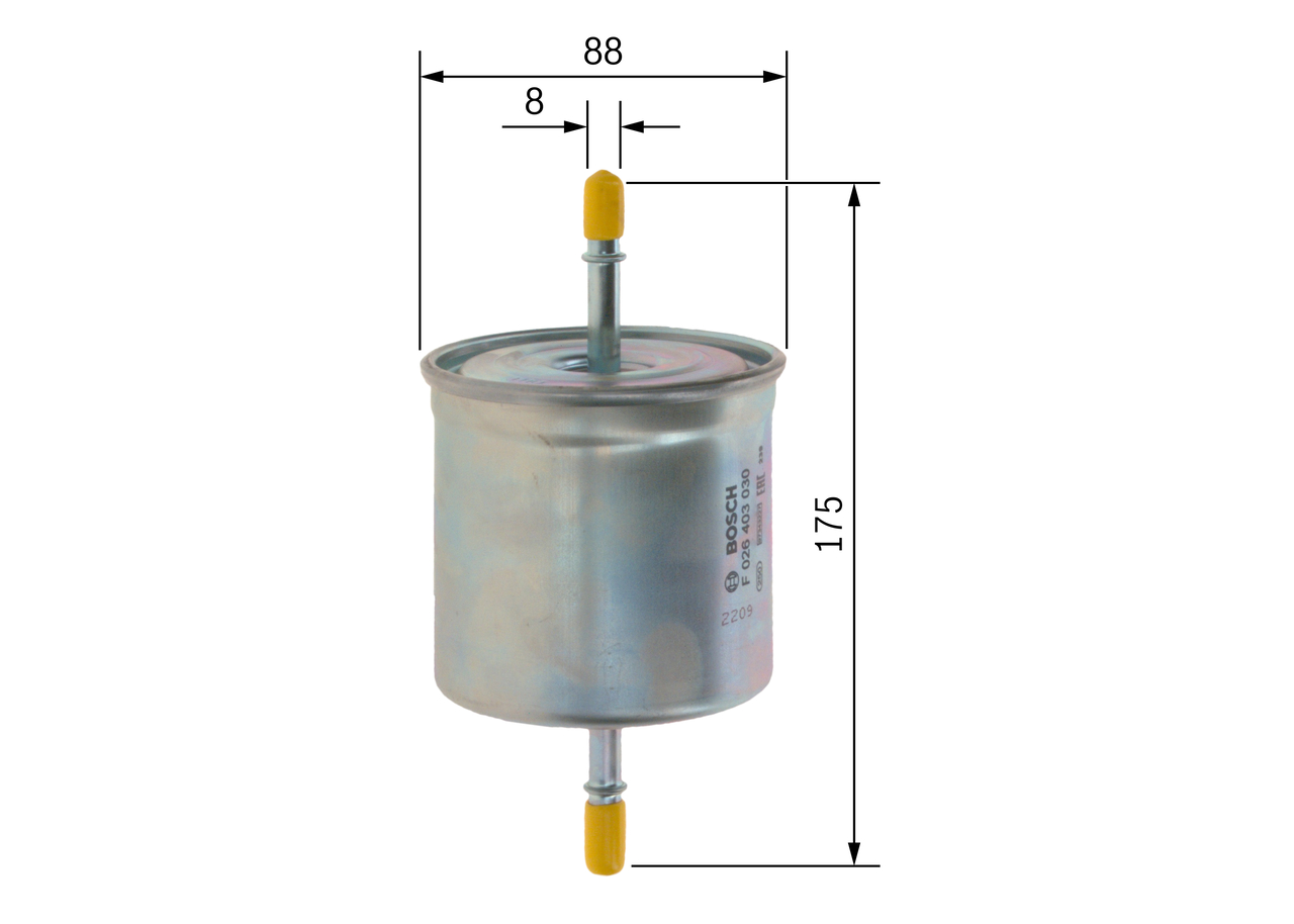 Топливный фильтр - F 026 403 030 BOSCH