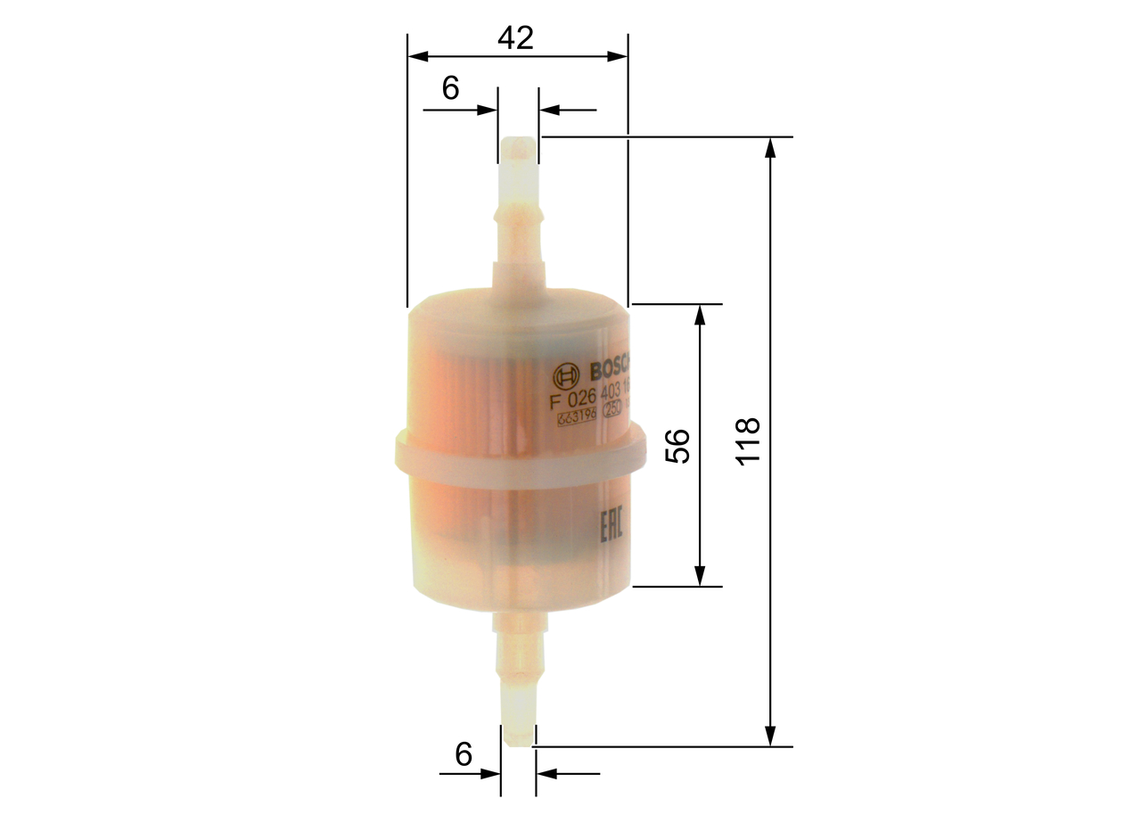 Filtro carburante - F 026 403 169 BOSCH