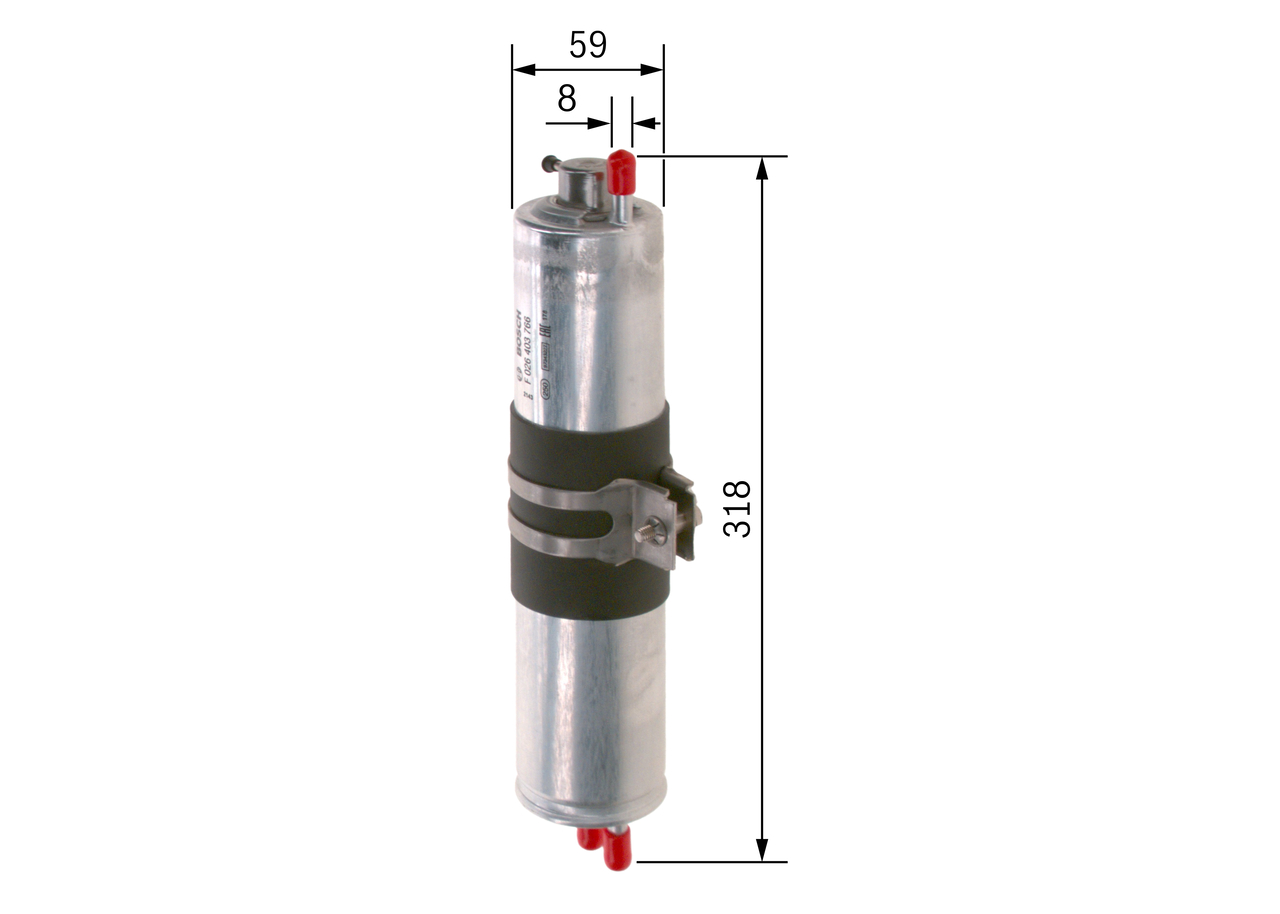 Fuel filter - F 026 403 766 BOSCH