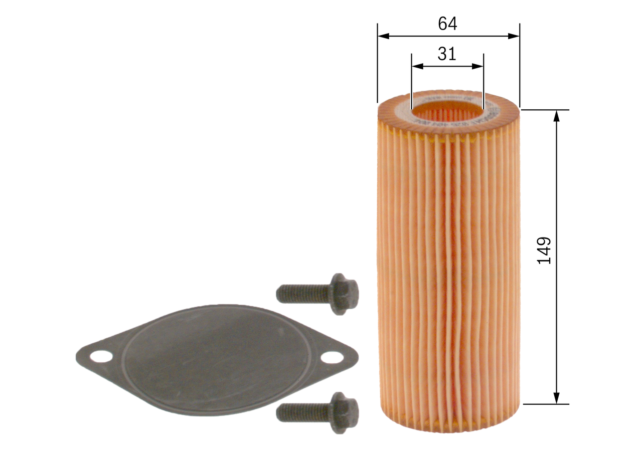 Filtro idraulico, Cambio automatico - F 026 404 004 BOSCH