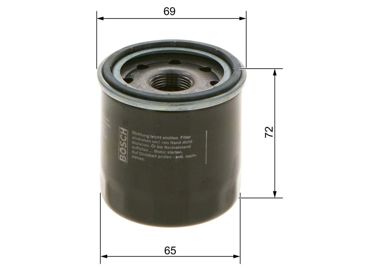 Масляный фильтр - F 026 407 001 BOSCH