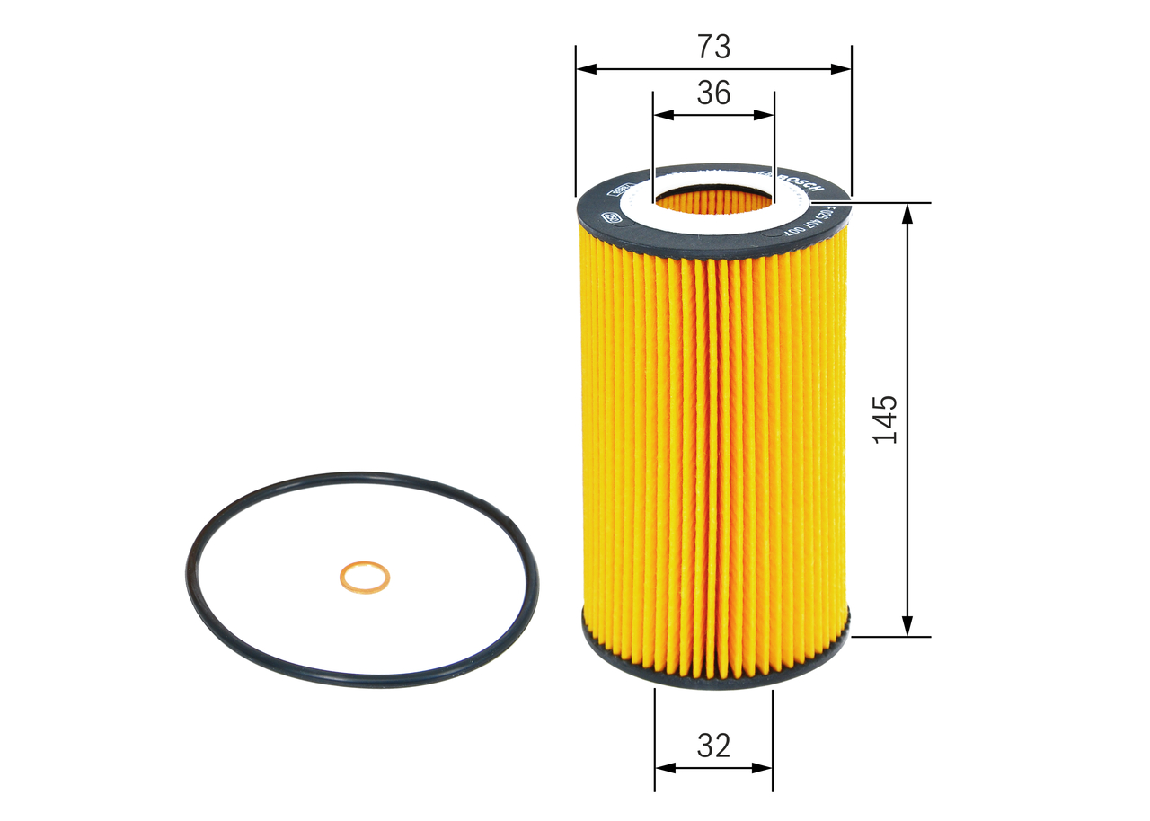 Filtro olio - F 026 407 007 BOSCH