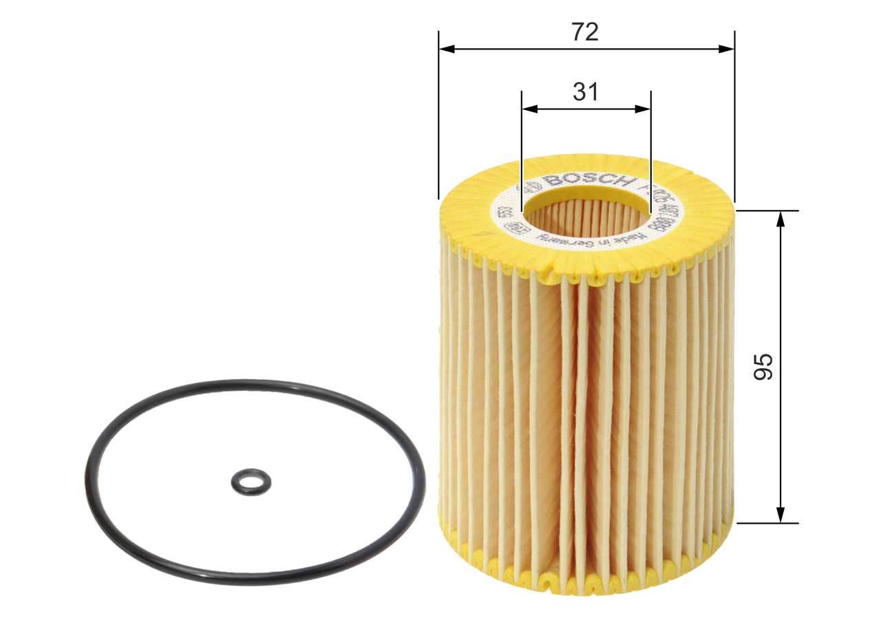 Oil Filter - F 026 407 008 BOSCH