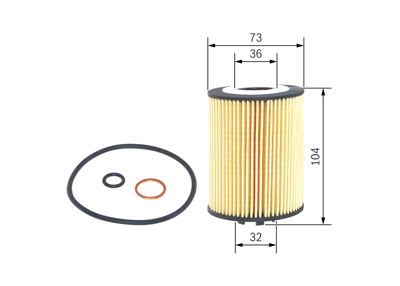 Oil Filter - F 026 407 010 BOSCH