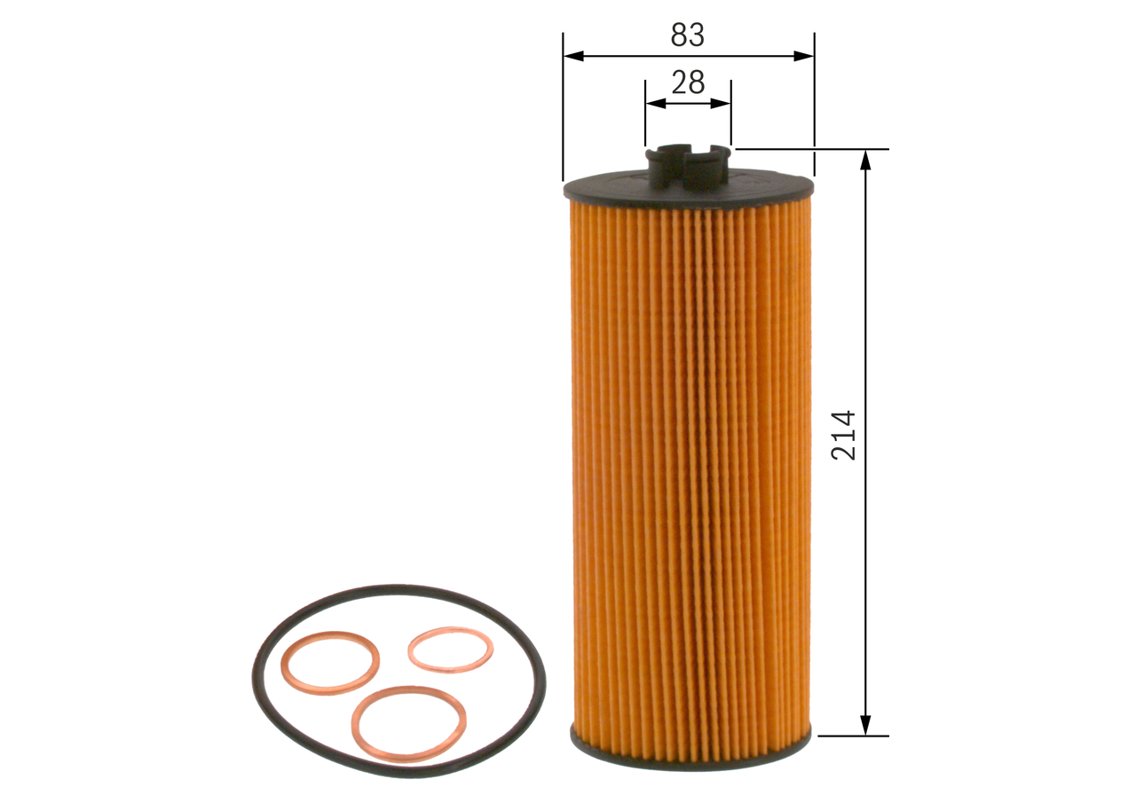 Oil Filter - F 026 407 026 BOSCH