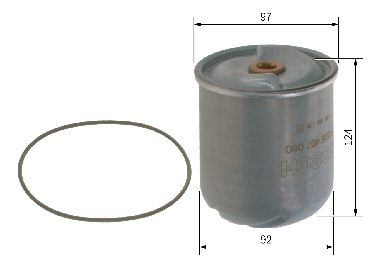 Oil Filter - F 026 407 060 BOSCH