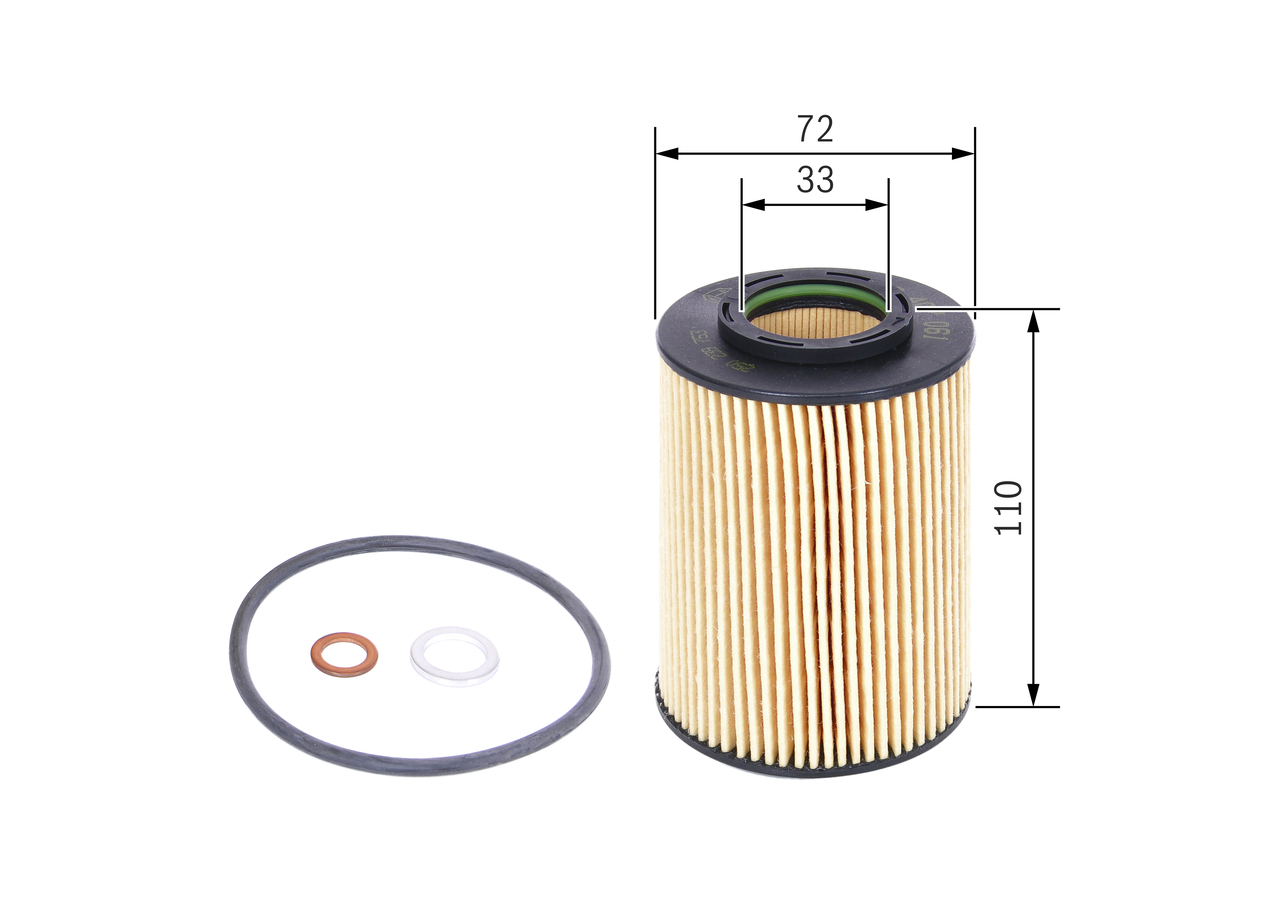 Oil Filter - F 026 407 061 BOSCH