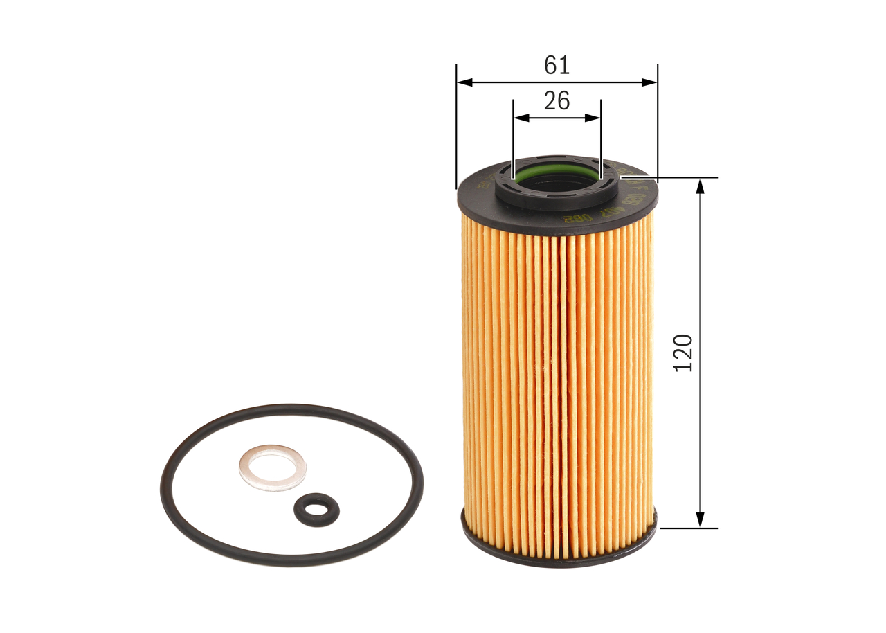 Oil Filter - F 026 407 062 BOSCH