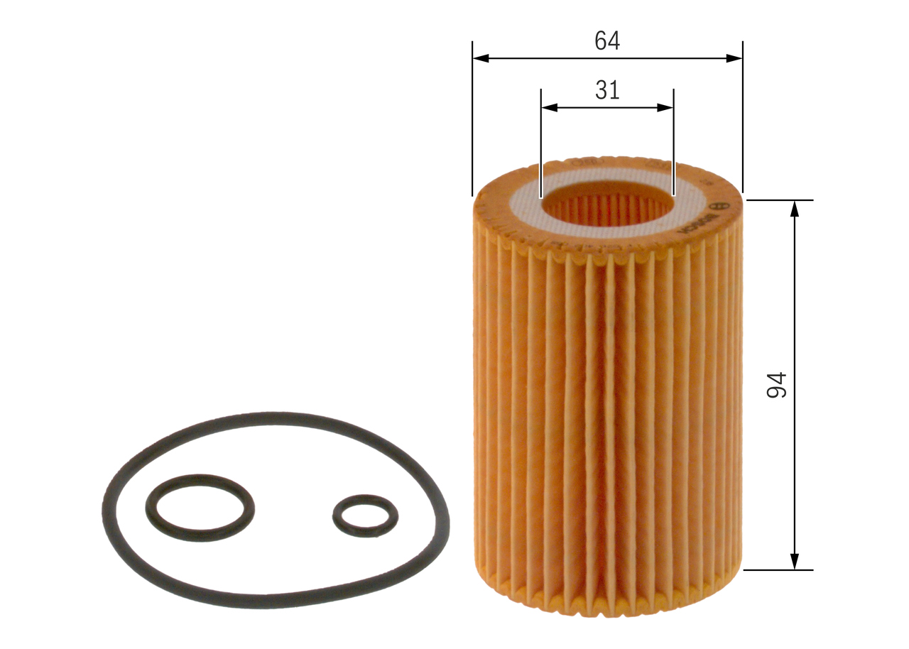 Oil Filter - F 026 407 068 BOSCH