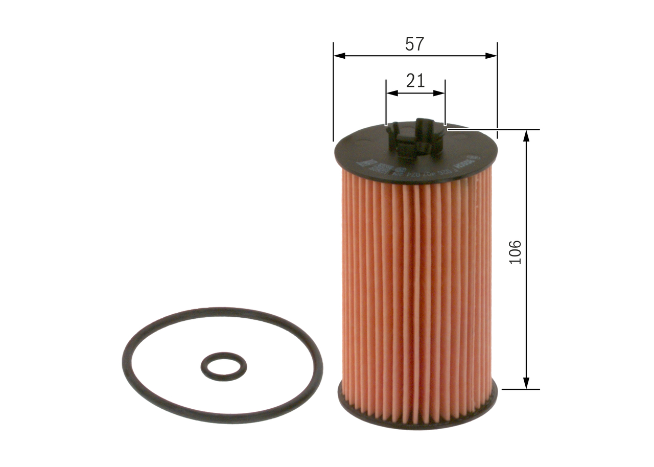 Oil Filter - F 026 407 074 BOSCH