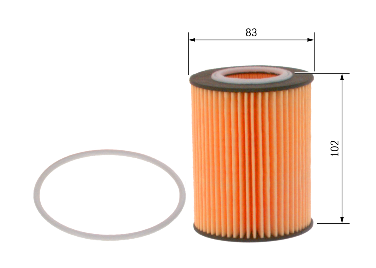 Oil Filter - F 026 407 075 BOSCH