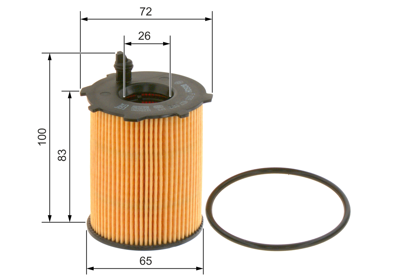 Oil Filter - F 026 407 082 BOSCH