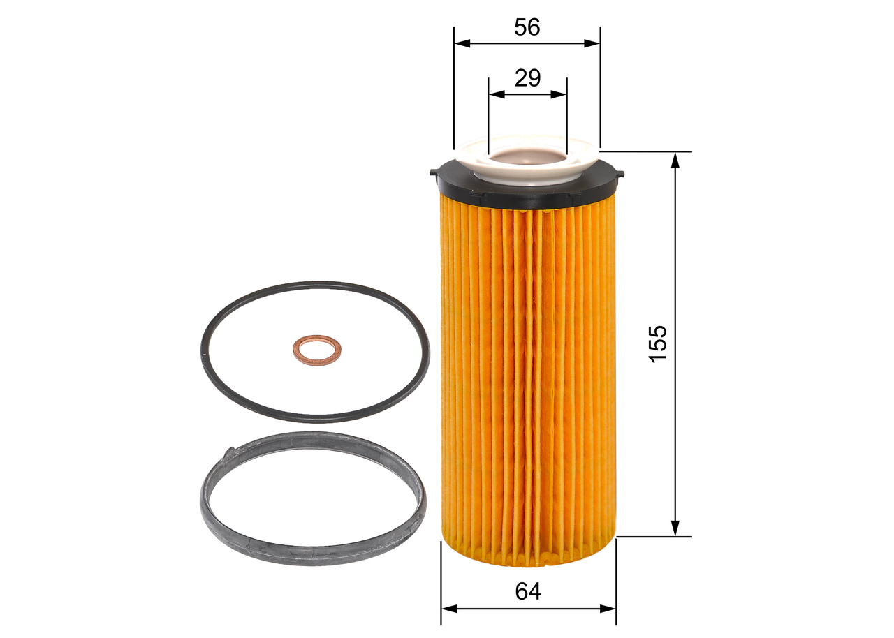 Oil Filter - F 026 407 094 BOSCH