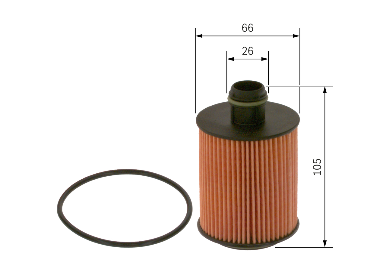 Oil Filter - F 026 407 096 BOSCH