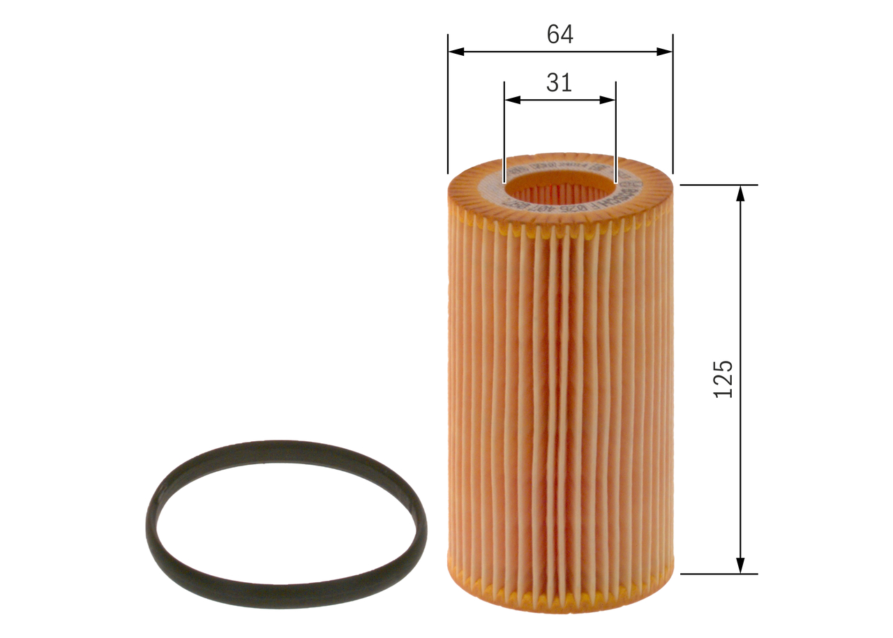 Oil Filter - F 026 407 097 BOSCH