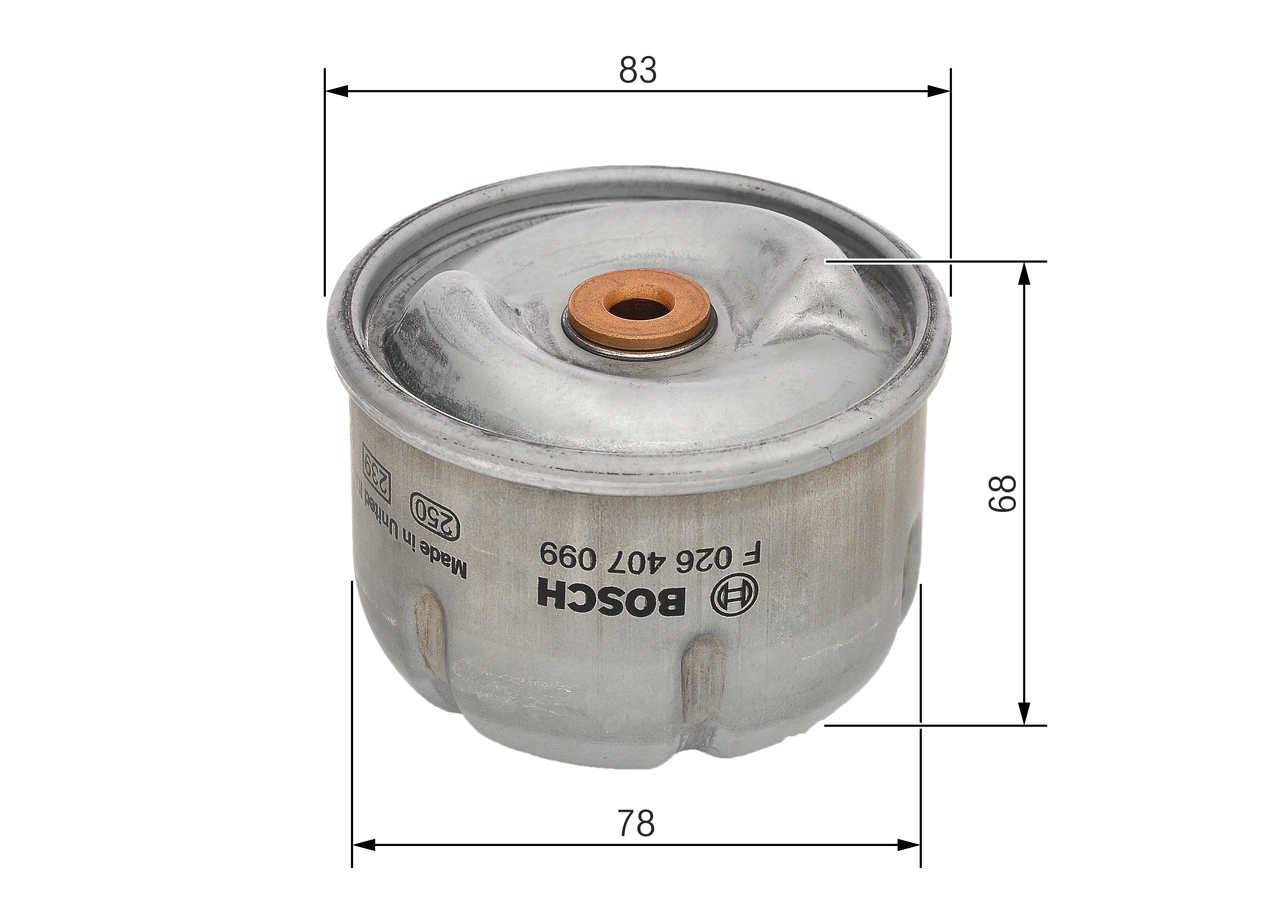 Filtro olio - F 026 407 099 BOSCH