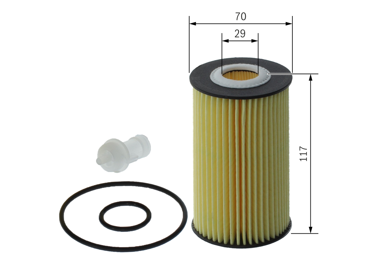 Oil Filter - F 026 407 107 BOSCH