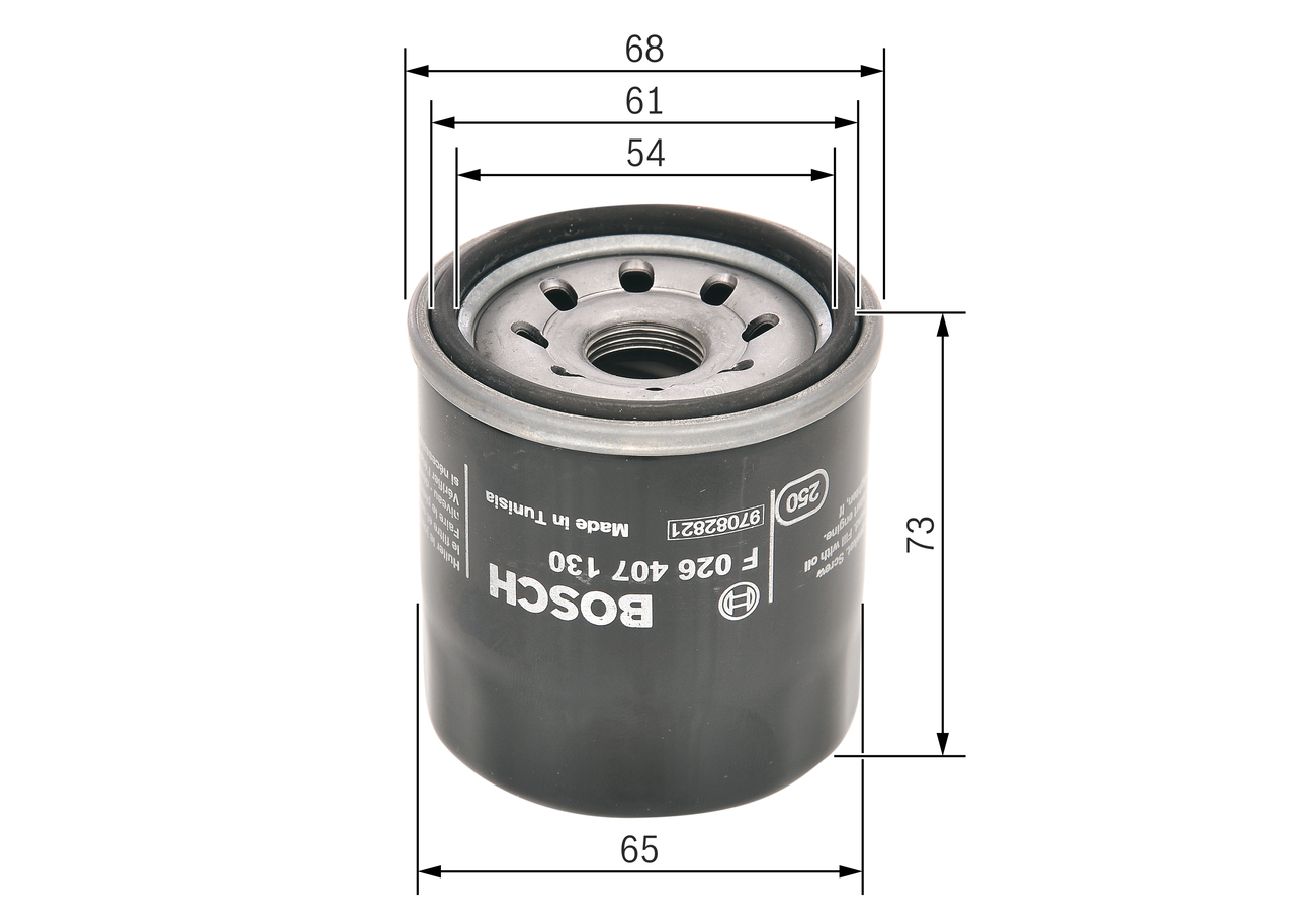 Oil Filter - F 026 407 130 BOSCH
