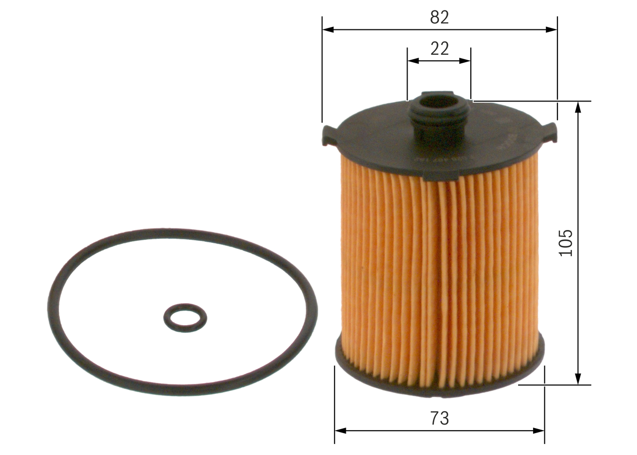 Oil Filter - F 026 407 152 BOSCH