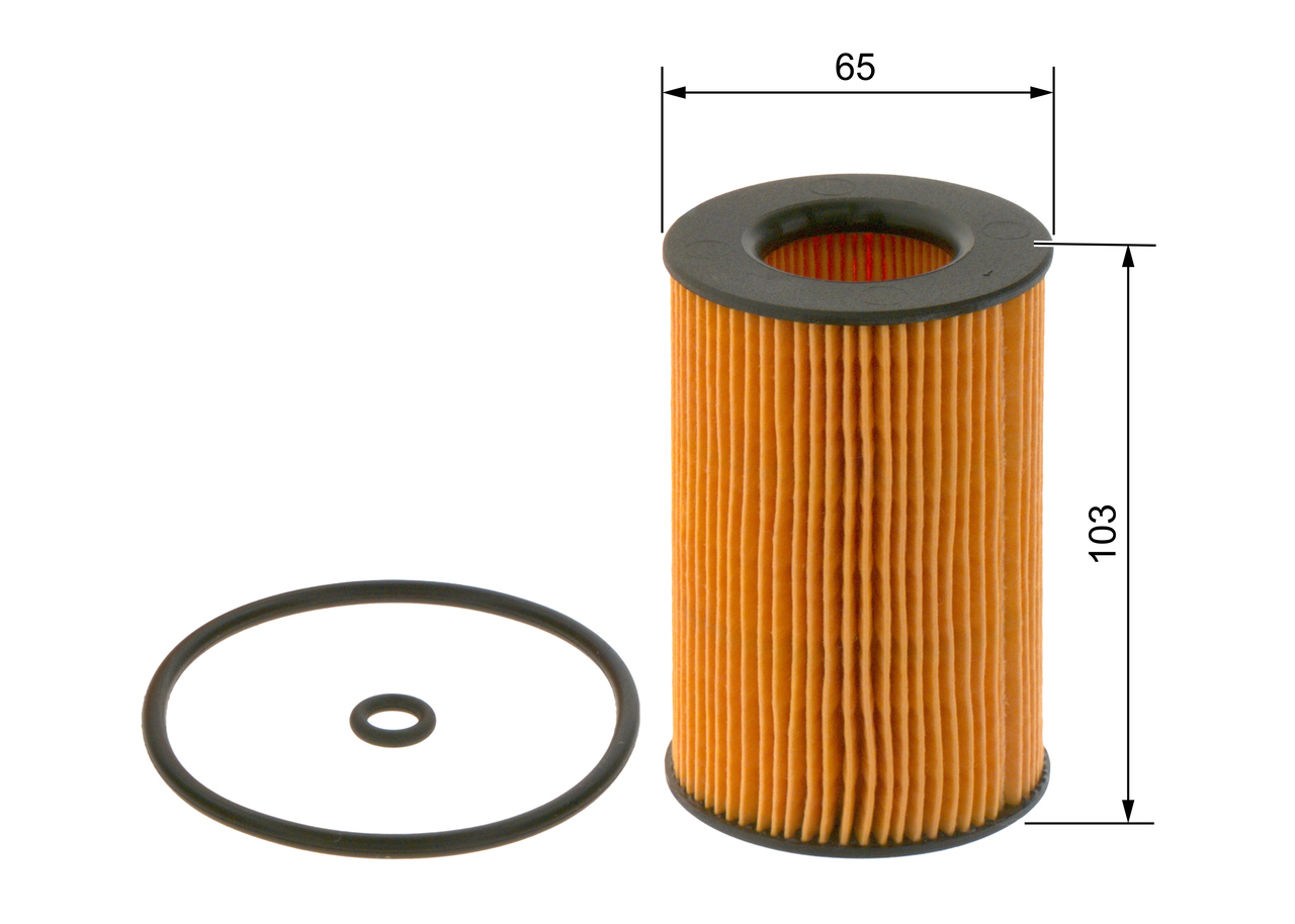 Filtro olio - F 026 407 157 BOSCH