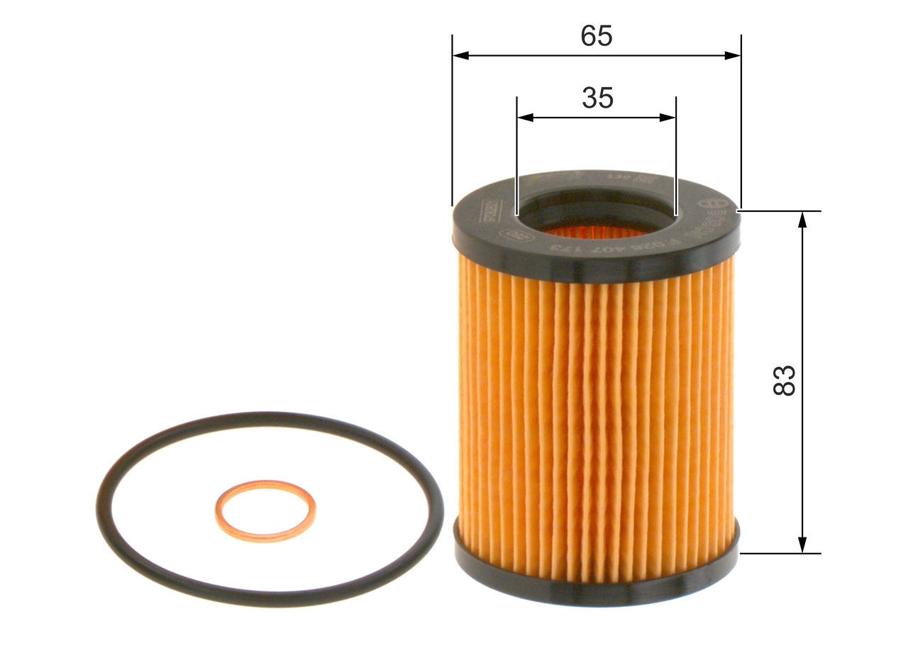 Oil Filter - F 026 407 173 BOSCH