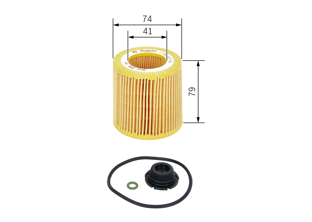 Oil Filter - F 026 407 175 BOSCH