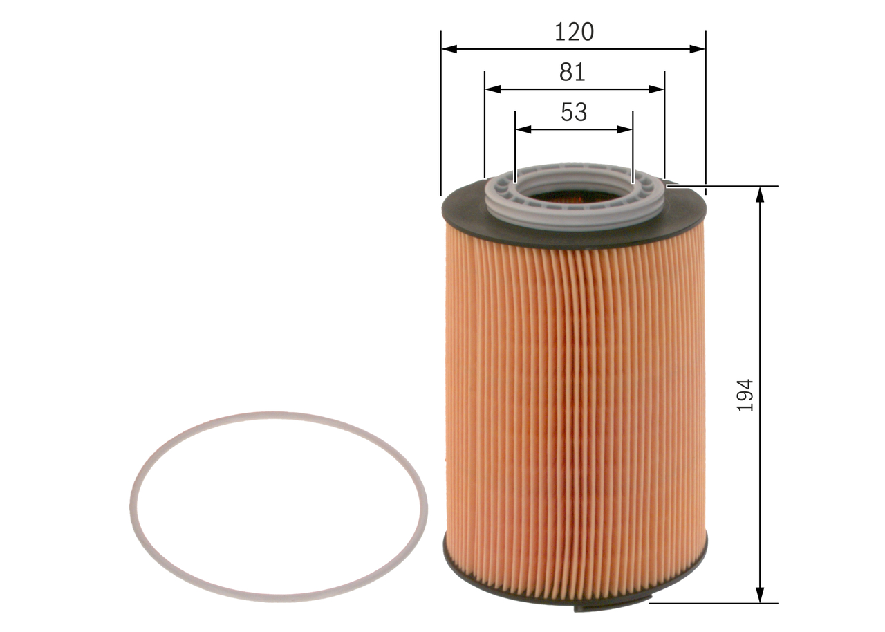 Oil Filter - F 026 407 191 BOSCH