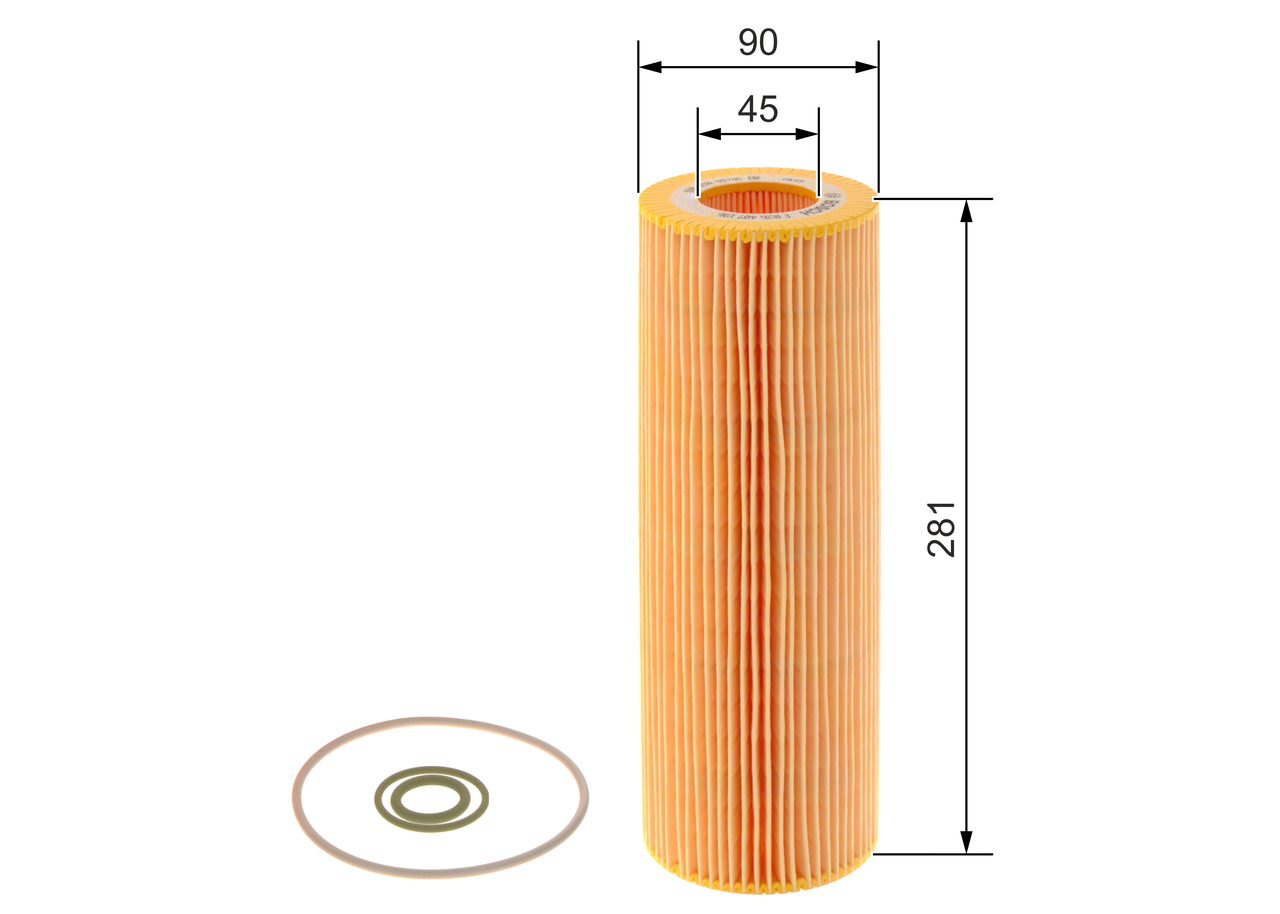 Oil Filter - F 026 407 196 BOSCH