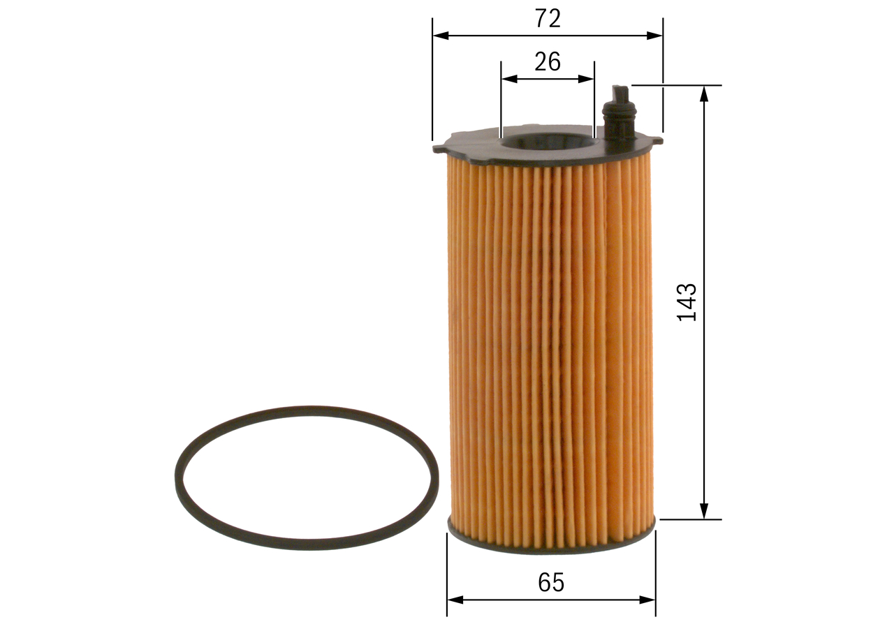 Filtro olio - F 026 407 207 BOSCH