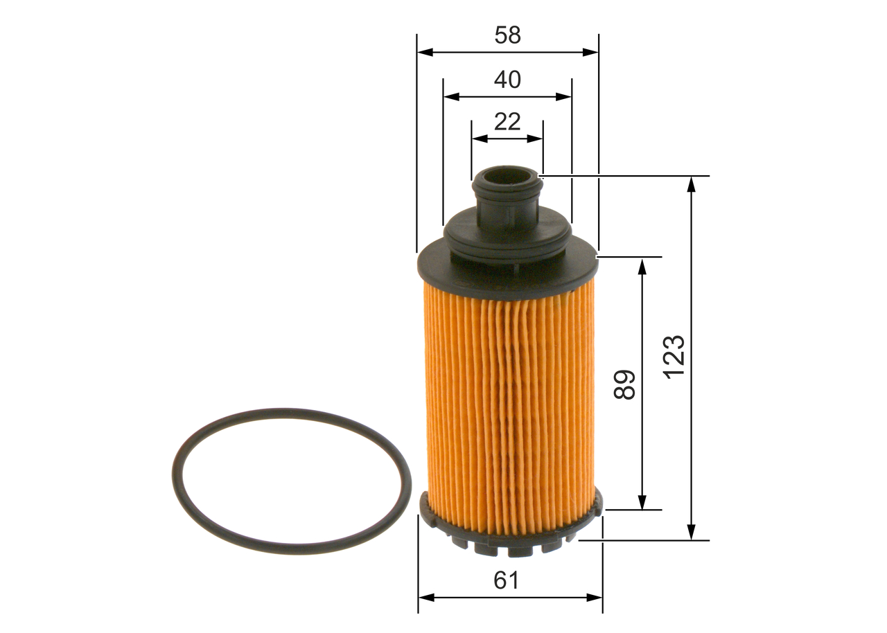 Oil Filter - F 026 407 214 BOSCH