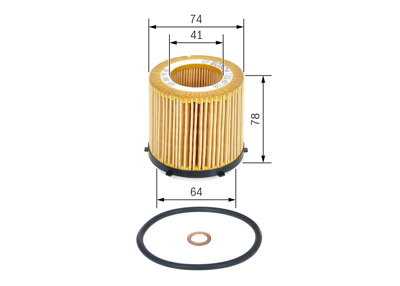 Oil Filter - F 026 407 228 BOSCH