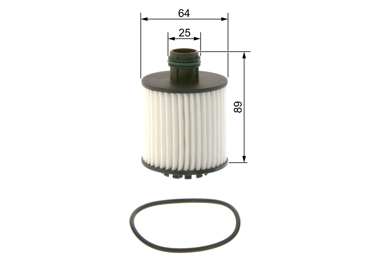 Filtro olio - F 026 407 259 BOSCH