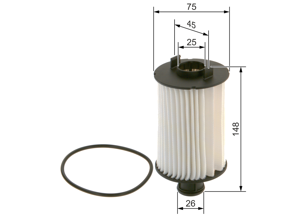 Oil Filter - F 026 407 269 BOSCH