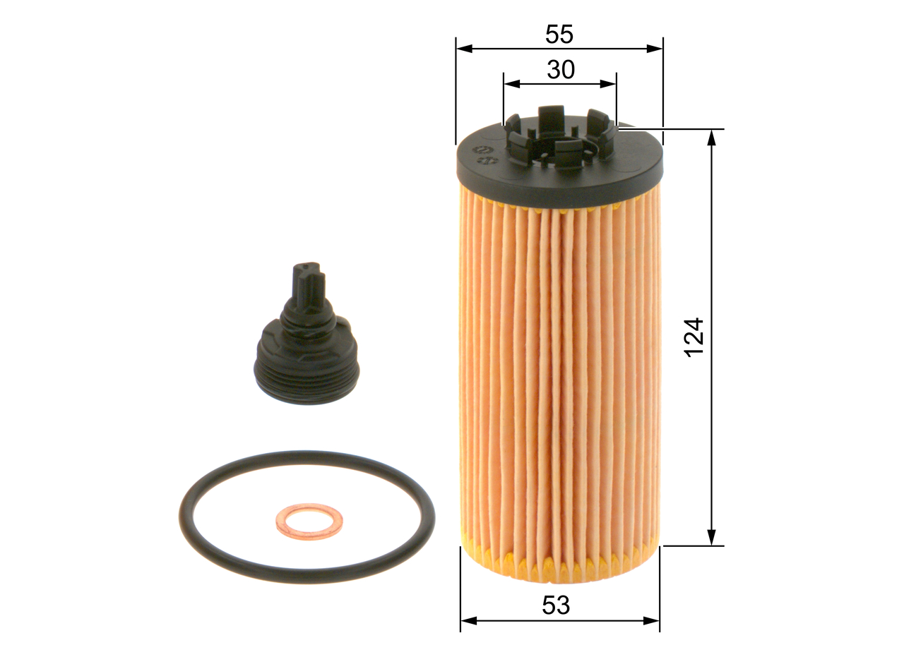 Oil Filter - F 026 407 277 BOSCH