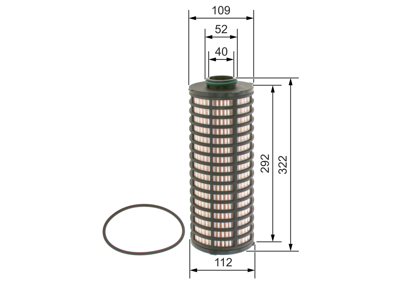 Oil Filter - F 026 407 286 BOSCH