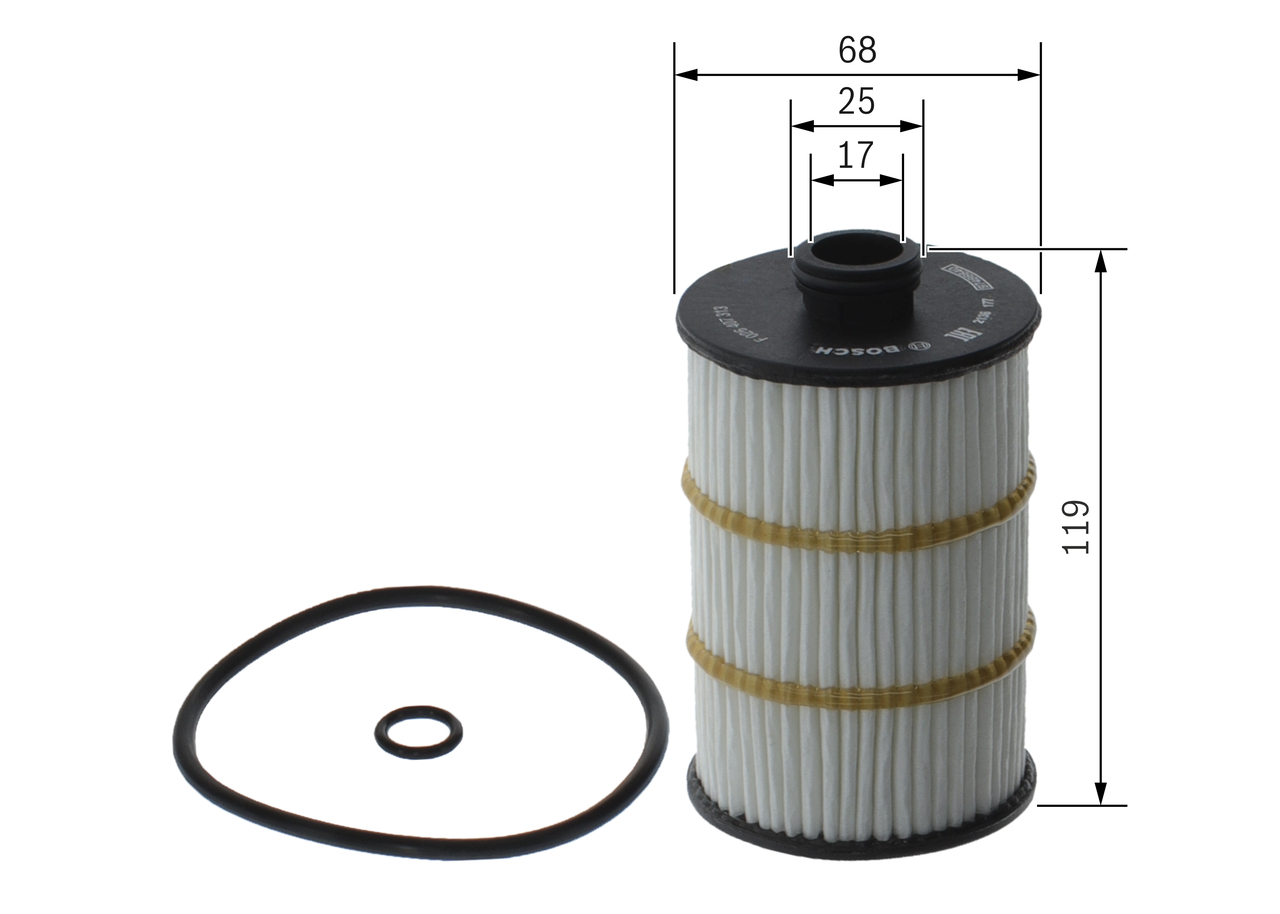 Oil Filter - F 026 407 313 BOSCH